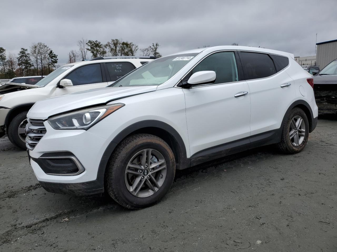 2018 Hyundai Santa Fe VIN 5NMZT3LB0JH081306