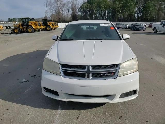 2012 Dodge Avenger VIN 1C3CDZCB8CN227757 Copart auction photo, side / front end damage thumbnail 10