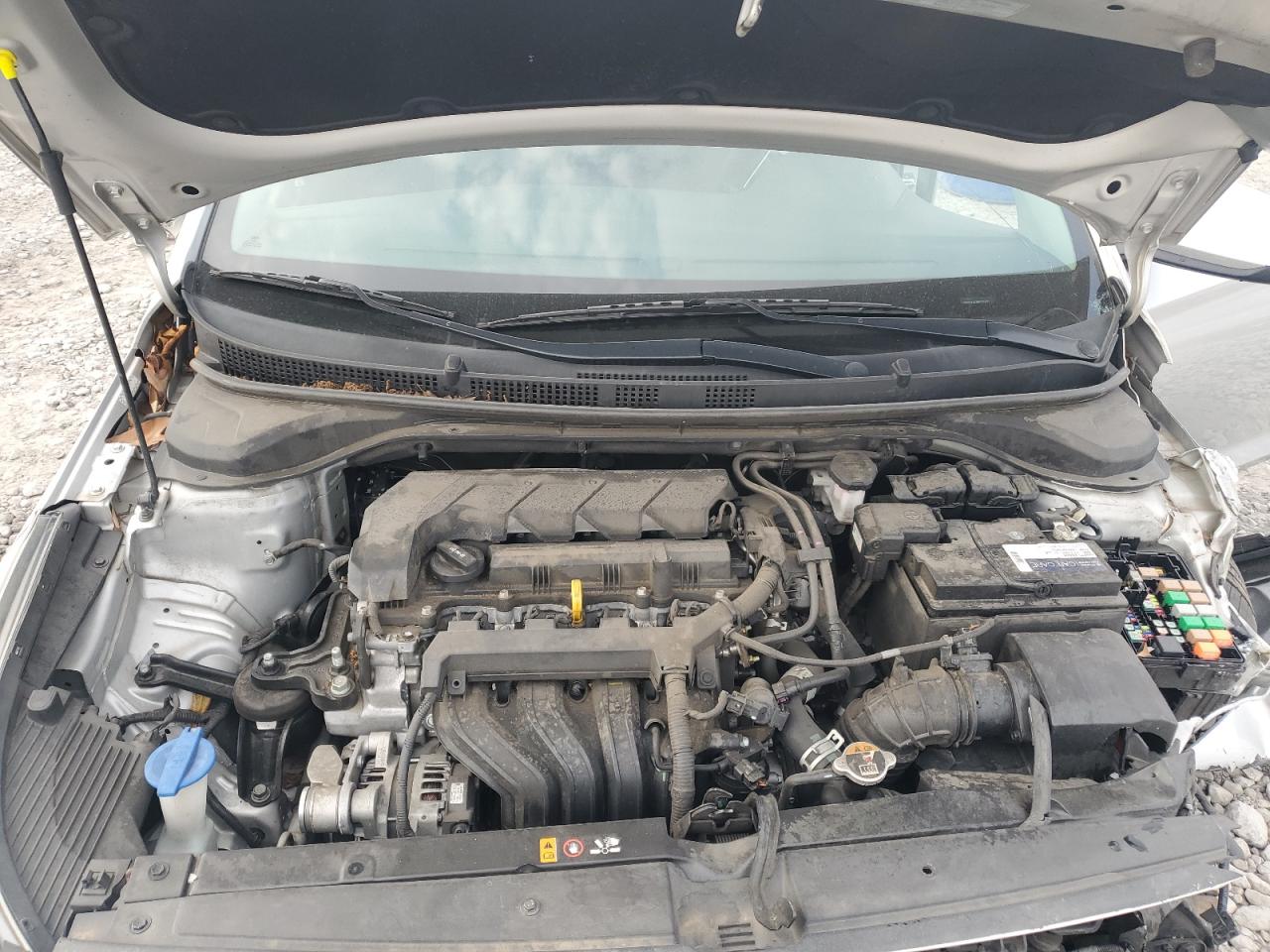 2021 Hyundai Accent VIN 3KPC24A64ME132435 Copart auction photo, front end damage thumbnail 12
