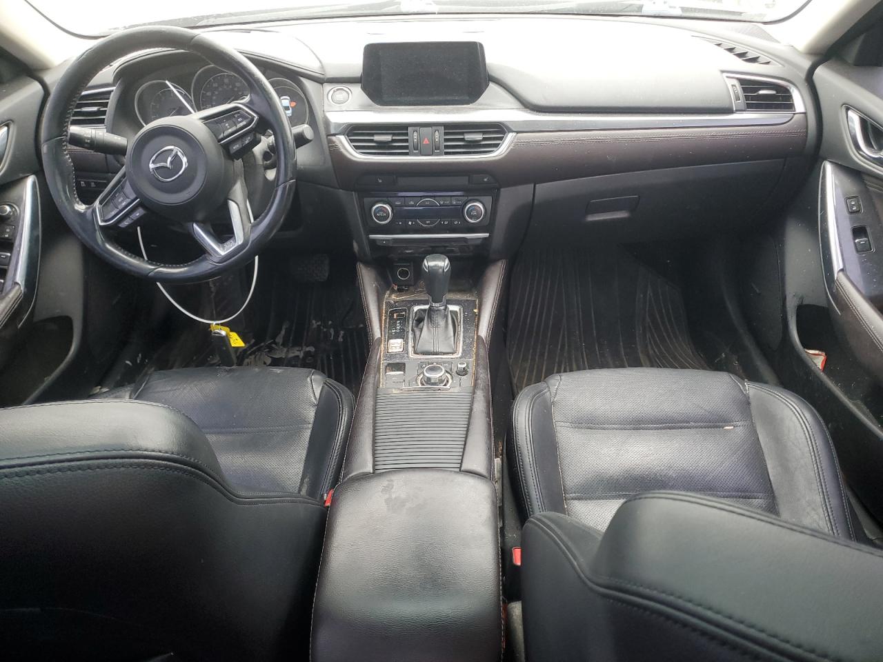 2017 Mazda 6 VIN JM1GL1W52H1138546 Copart auction photo, front end / side damage thumbnail 8
