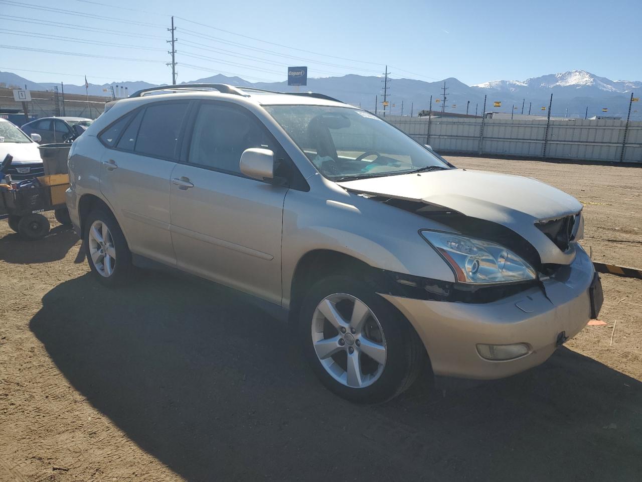 2007 Lexus RX VIN JTJHK31UX72007436 Copart auction photo, front end damage thumbnail 4