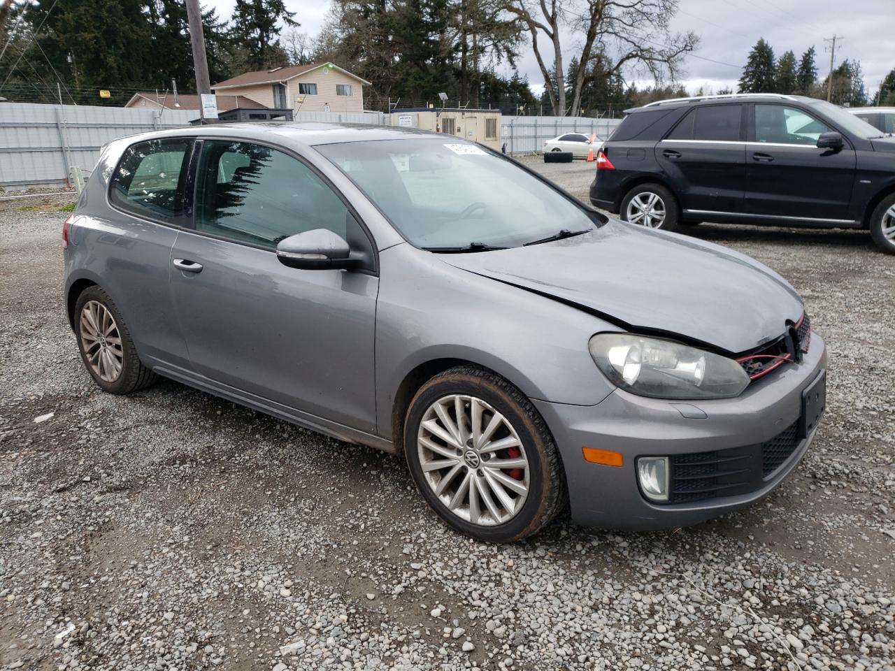 2010 Volkswagen GTI VIN WVWFV7AJ7AW212825 Copart auction photo, front end damage thumbnail 4