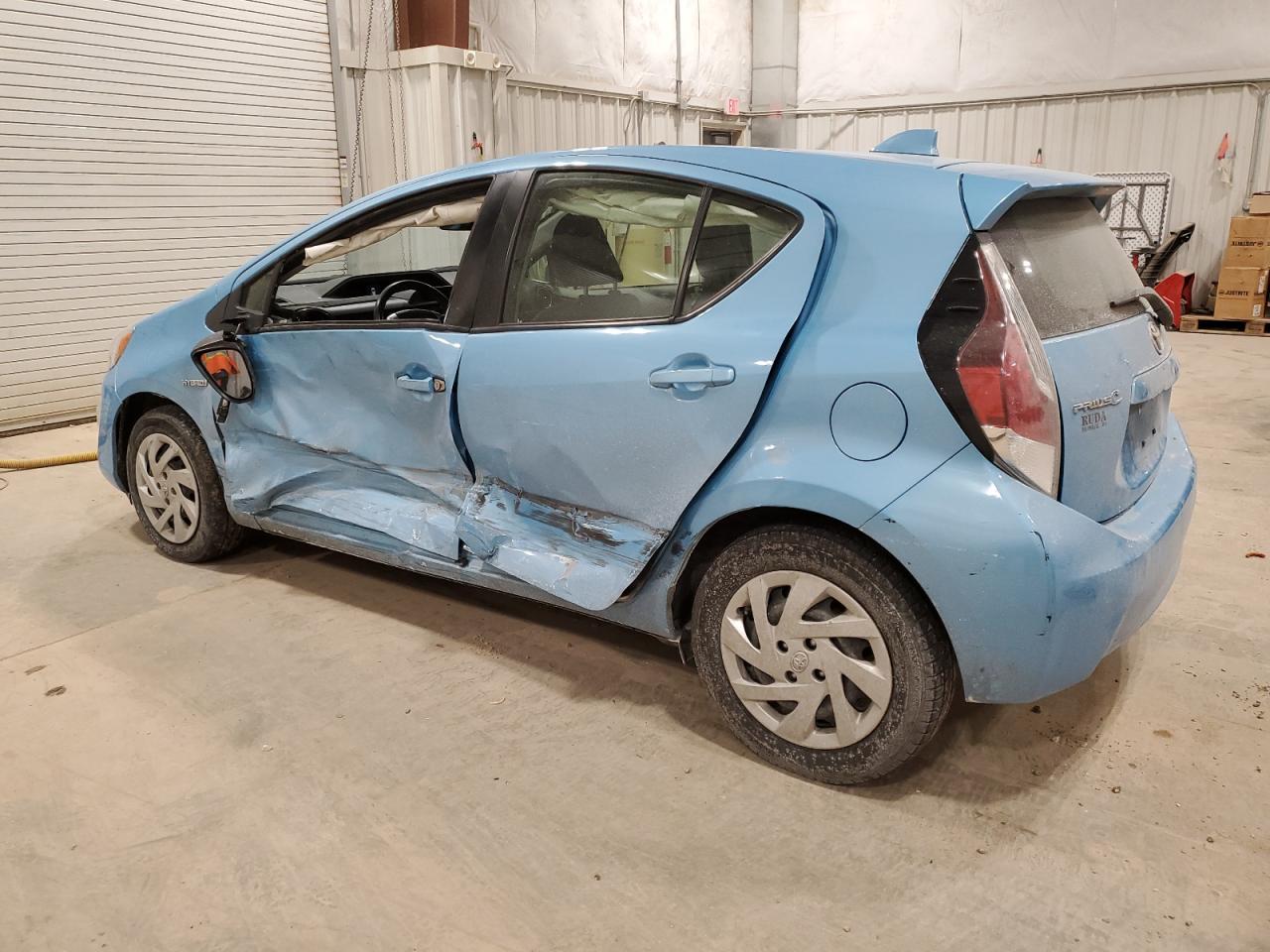 2015 Toyota Prius VIN JTDKDTB35F1102161 Copart auction photo, side damage thumbnail 2