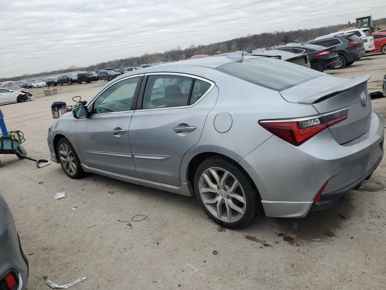 2020 Acura ILX VIN 19UDE2F39LA000613 Copart auction photo, side / front end damage thumbnail 2
