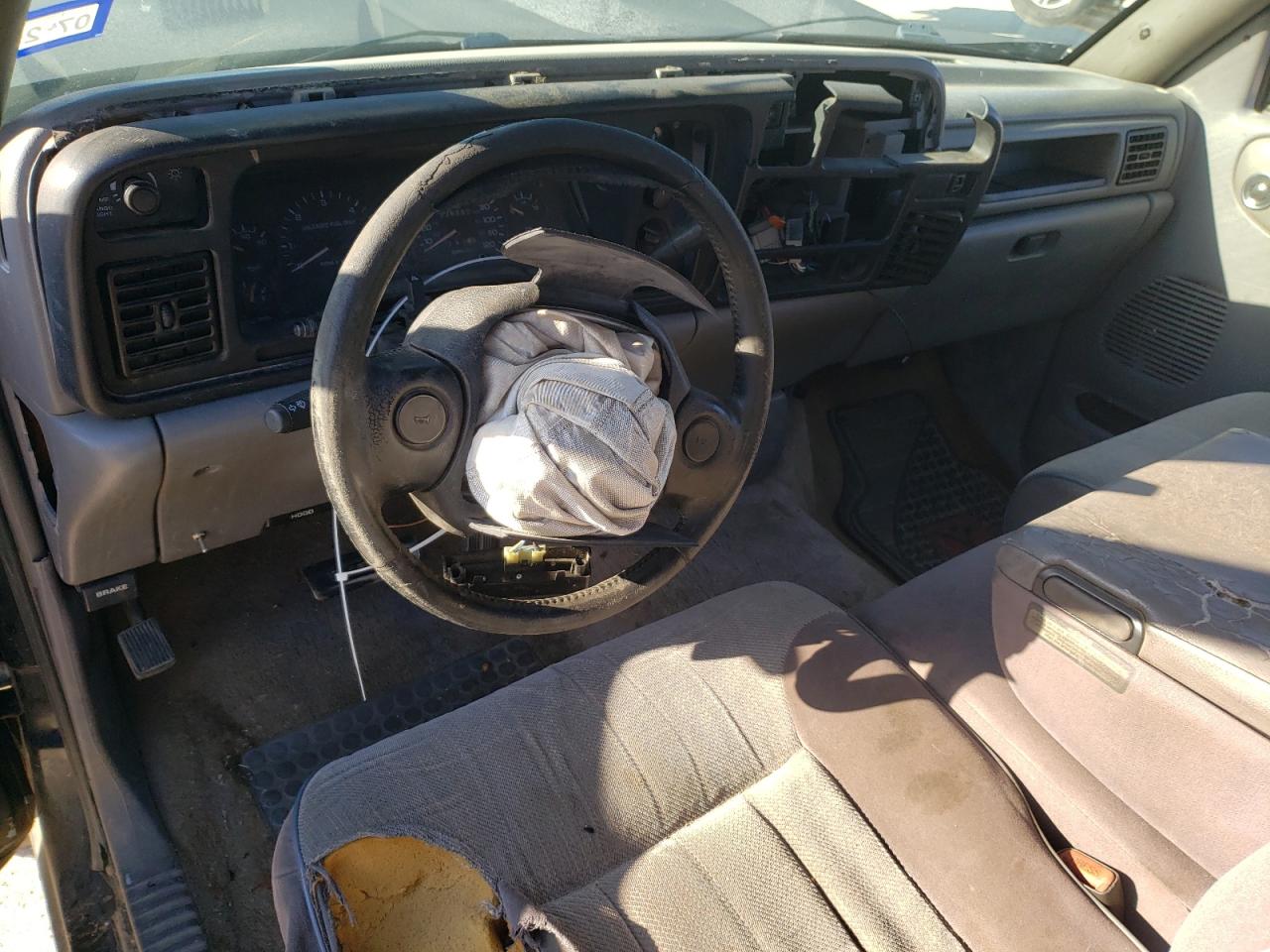 1996 Dodge RAM VIN 3B7HC13Z0TG177108 Copart auction photo, front end / rear end damage thumbnail 8