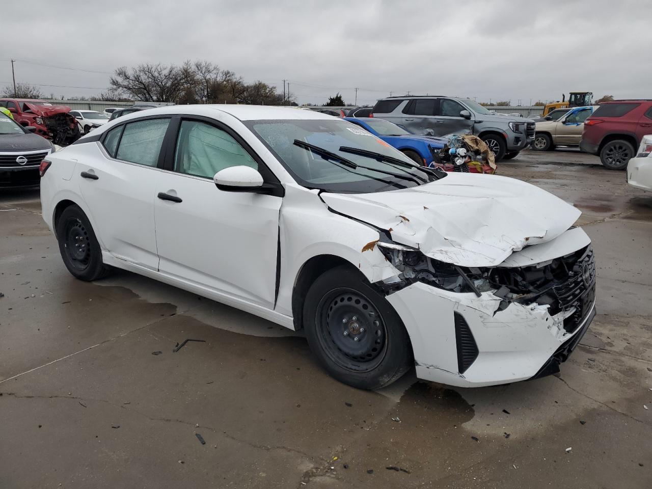 2024 Nissan Sentra VIN 3N1AB8BV7RY308939 Copart auction photo, front end damage thumbnail 4