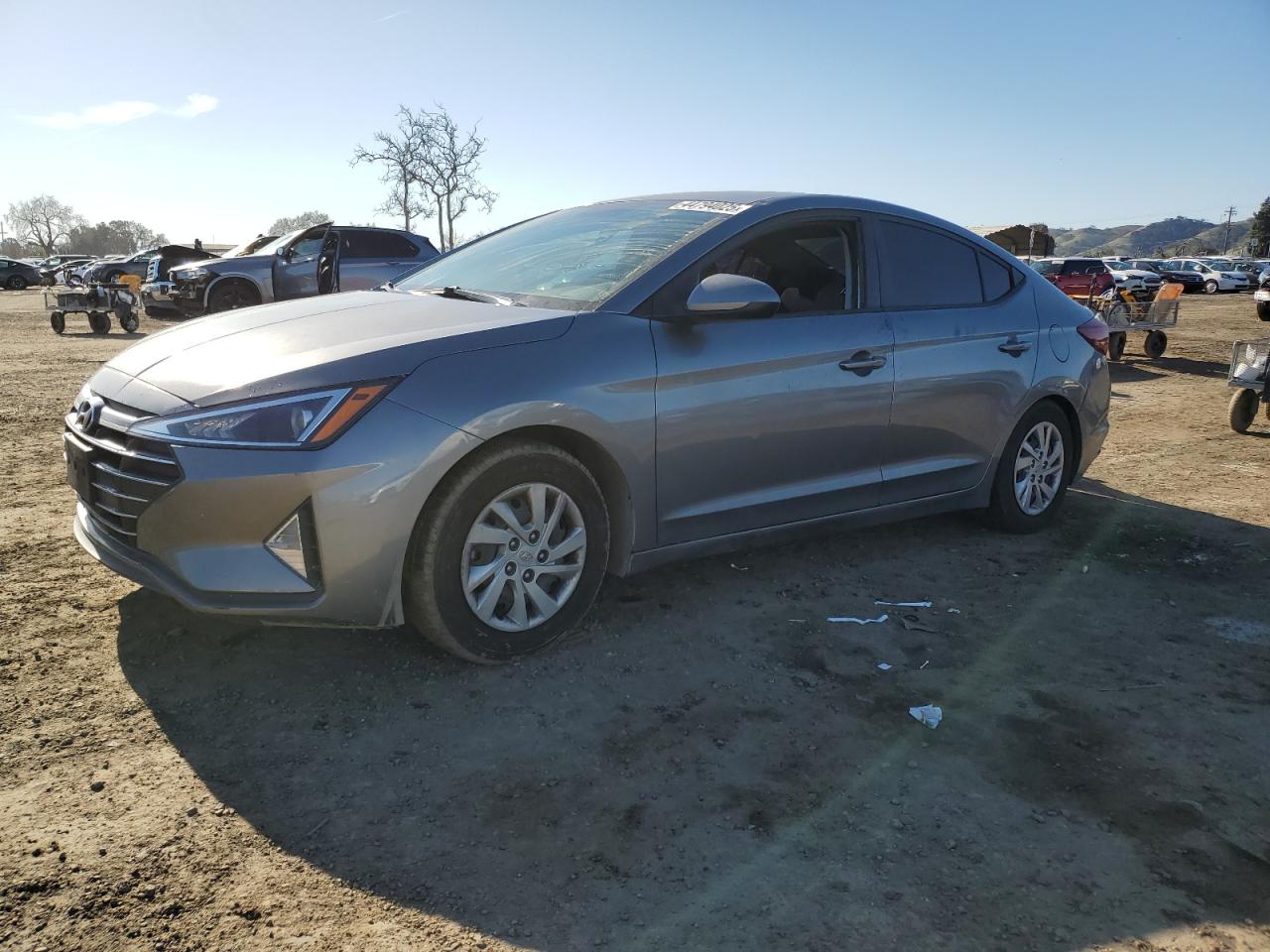 2019 Hyundai Elantra VIN KMHD74LF1KU872764