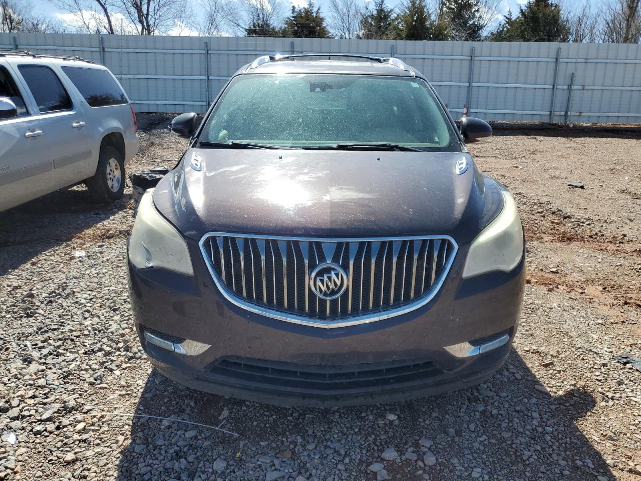 2015 Buick Enclave VIN 5GAKRBKD8FJ338700 Copart auction photo, side / minor dent/scratches damage thumbnail 5