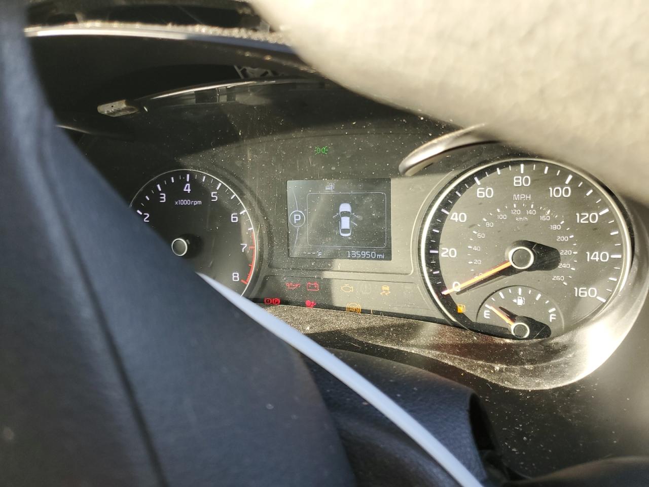 2016 KIA Optima VIN 5XXGT4L37GG069425 Copart auction photo, all over damage thumbnail 9