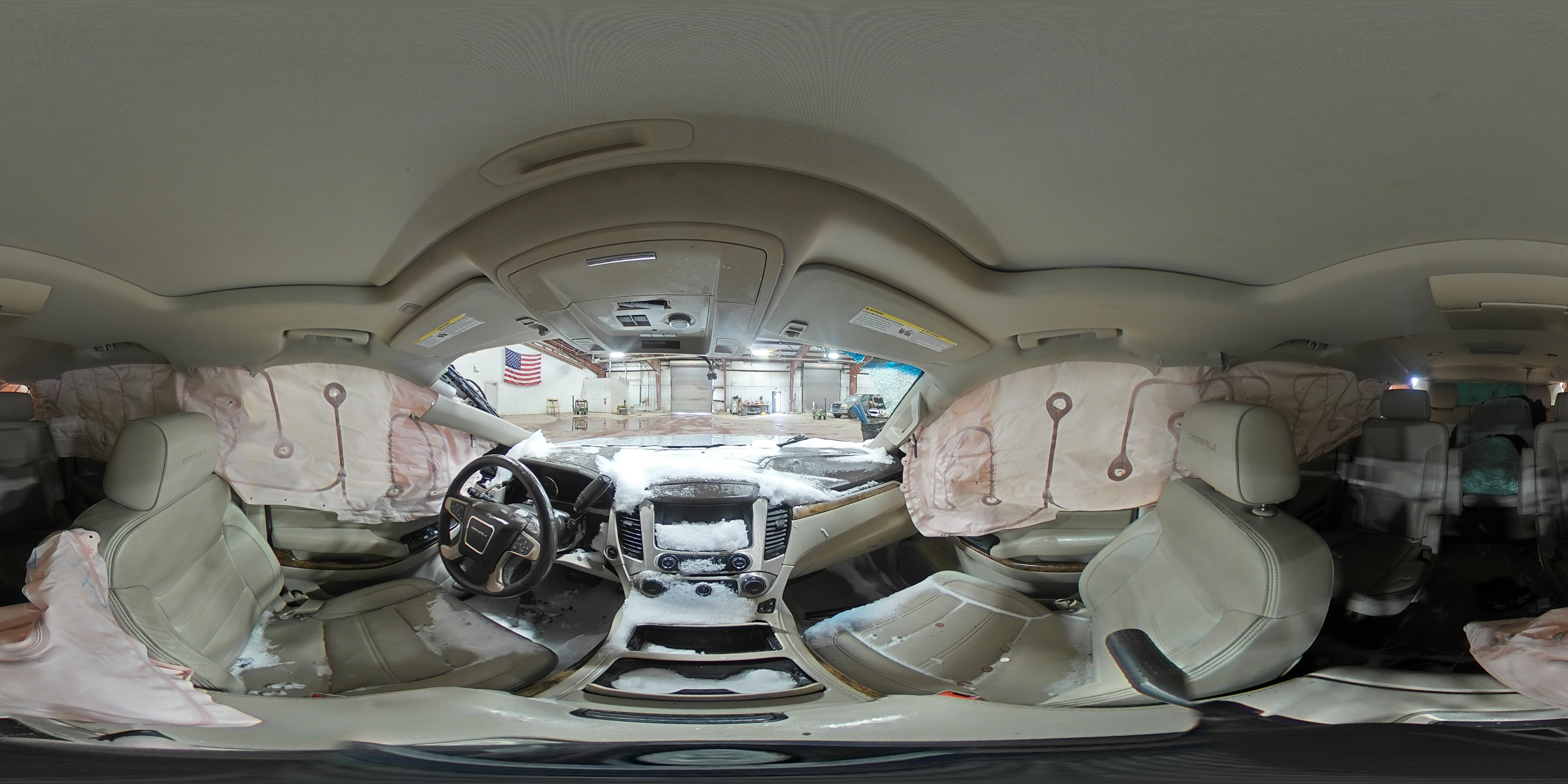 2016 GMC Yukon VIN 1GKS2HKJ7GR162385 Copart auction photo, rollover damage thumbnail 15