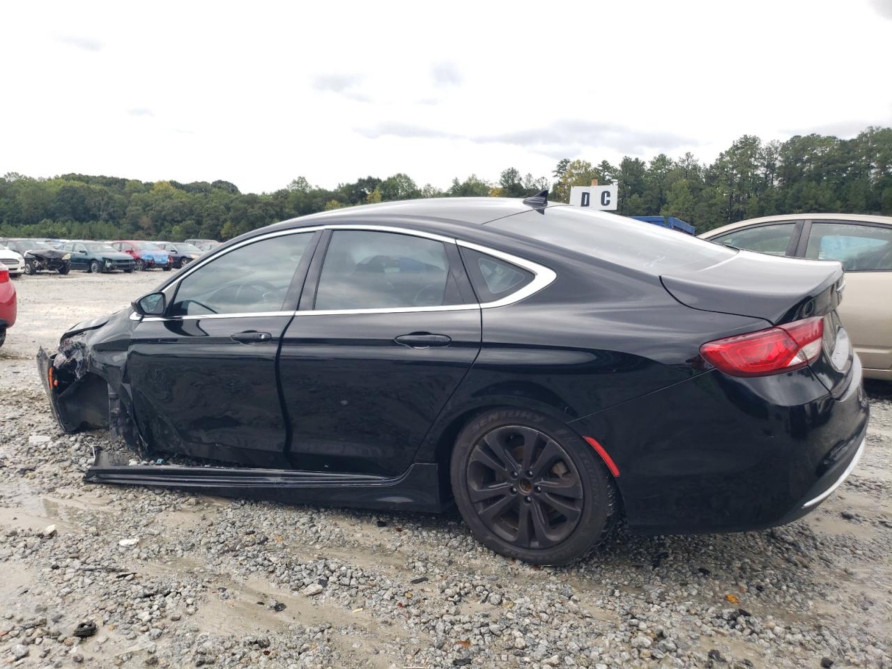2016 Chrysler 200 VIN 1C3CCCAB8GN180576 Copart auction photo, front end / side damage thumbnail 2