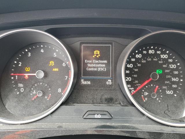 2019 Volkswagen Tiguan VIN 3VV1B7AX4KM139410 Copart auction photo, side damage thumbnail 9