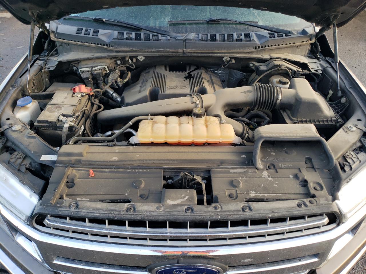 2018 Ford F-150 VIN 1FTEW1EG3JKF80043 Copart auction photo, side damage thumbnail 11