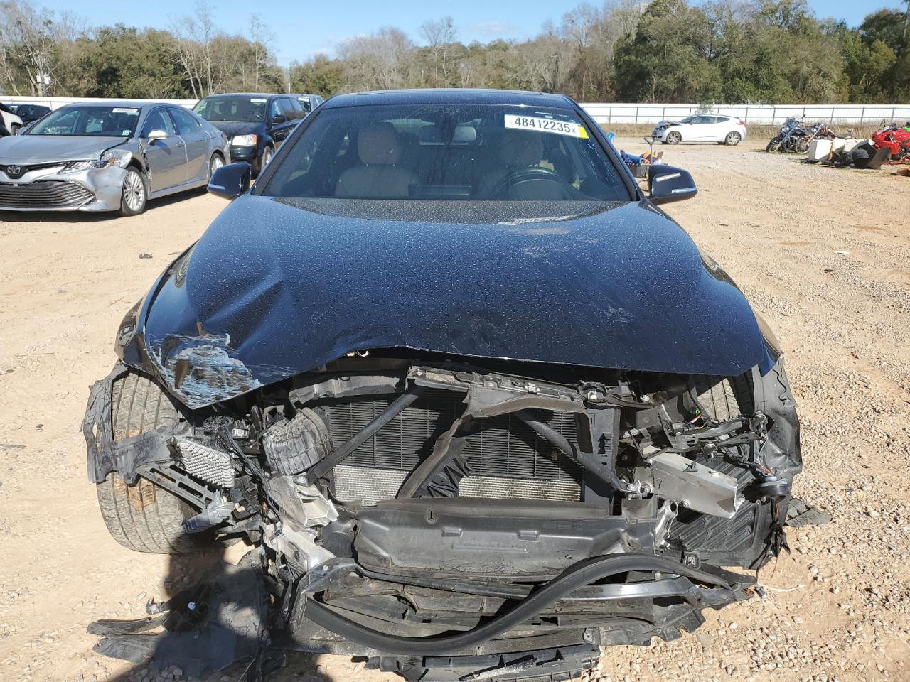2019 BMW 4er VIN WBA4W7C55KAG53033 Copart auction photo, front end damage thumbnail 5