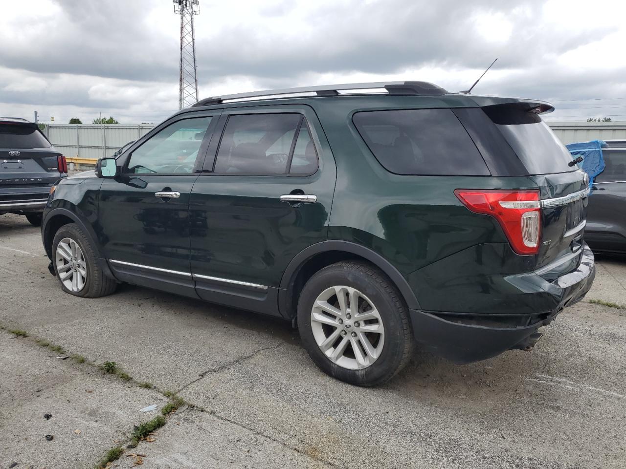 2013 Ford Explorer VIN 1FM5K8D84DGA97212 Copart auction photo, rear end / front end damage thumbnail 2