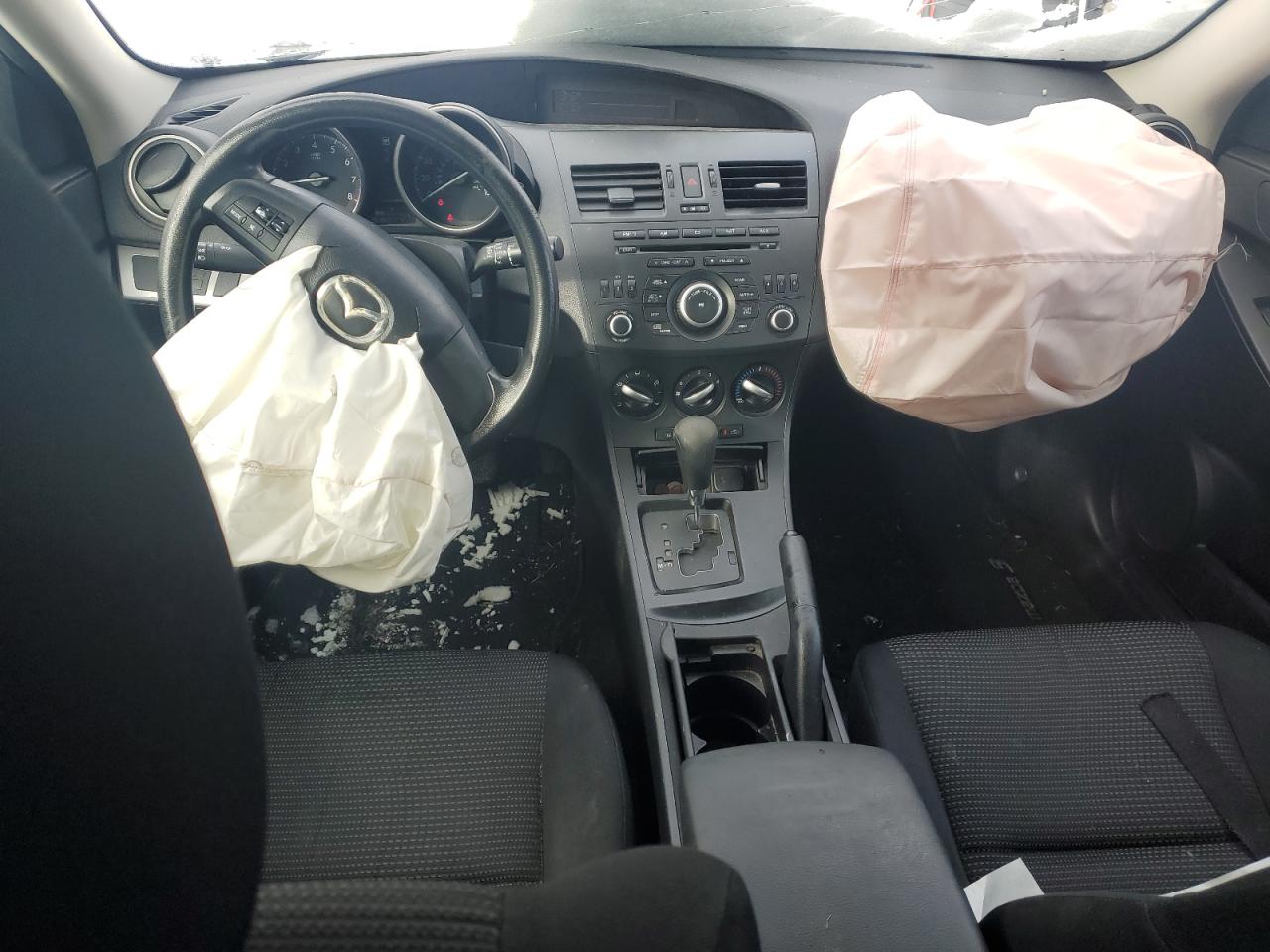 2012 Mazda 3 VIN JM1BL1U44C1554380 Copart auction photo, front end / minor dent/scratches damage thumbnail 8