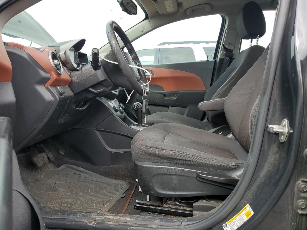 2014 Chevrolet Sonic VIN 1G1JC5SH2E4152026 Copart auction photo, water/flood damage thumbnail 7