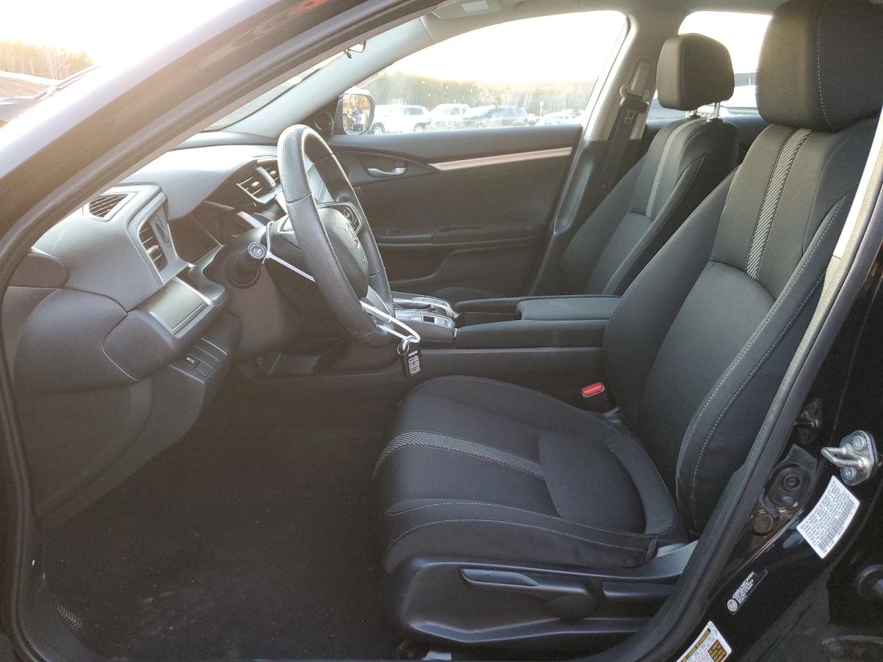 2017 Honda Civic VIN 19XFC1F36HE205866 Copart auction photo, all over damage thumbnail 7