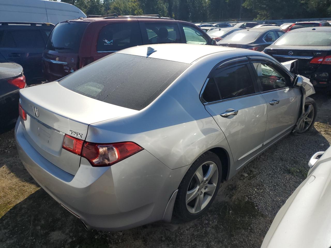 2014 Acura TSX VIN JH4CU2F60EC000481 Copart auction photo, front end damage thumbnail 3