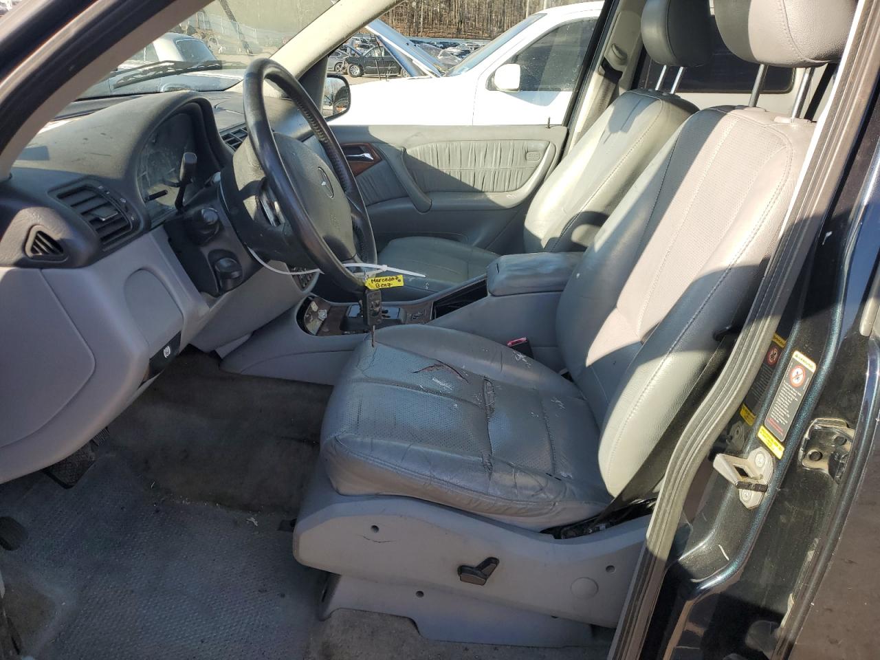 2003 Mercedes-Benz M-klasse VIN 4JGAB57EX3A407167 Copart auction photo, side / rear end damage thumbnail 7