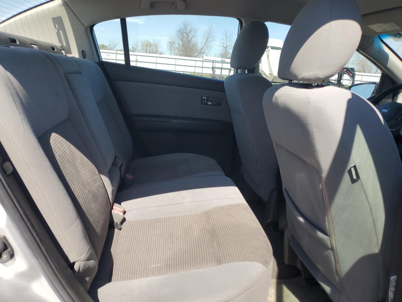 2012 Nissan Sentra VIN 3N1AB6AP2CL617374 Copart auction photo, side / rear end damage thumbnail 10