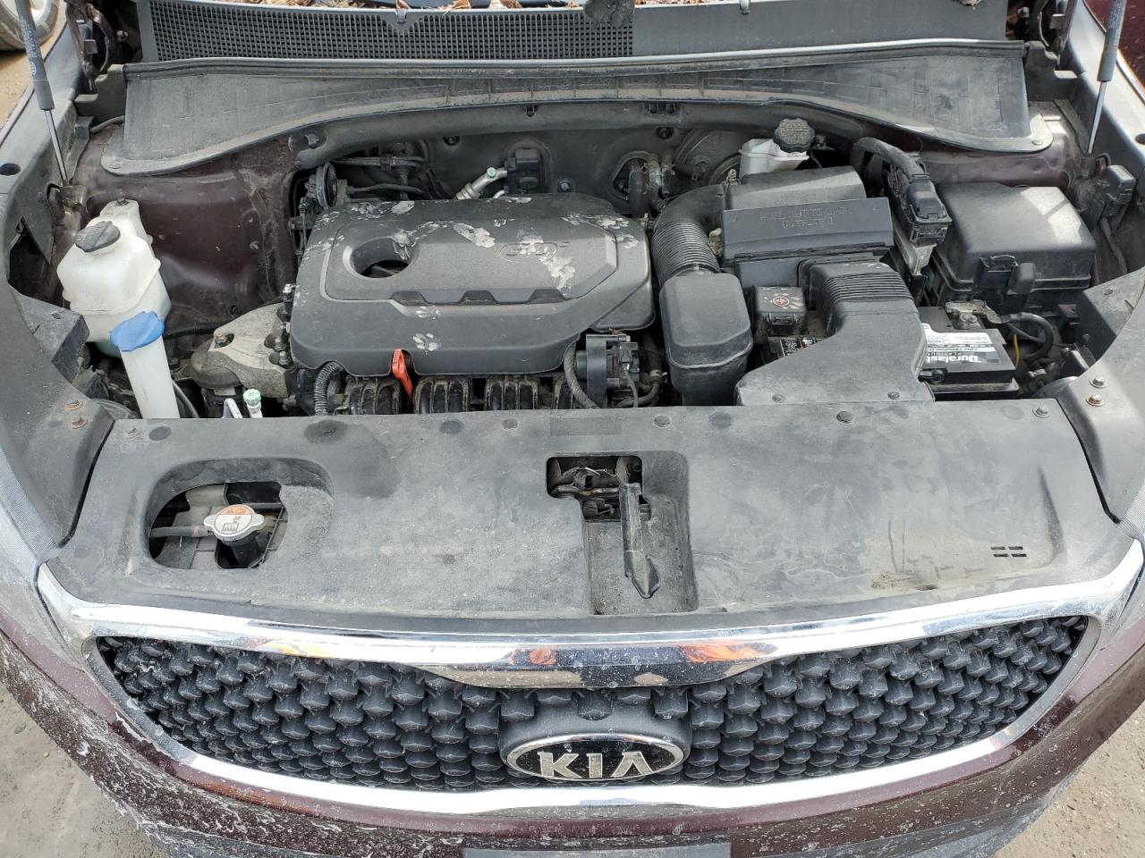 2018 KIA Sorento VIN 5XYPG4A39JG345727 Copart auction photo, mechanical damage thumbnail 12