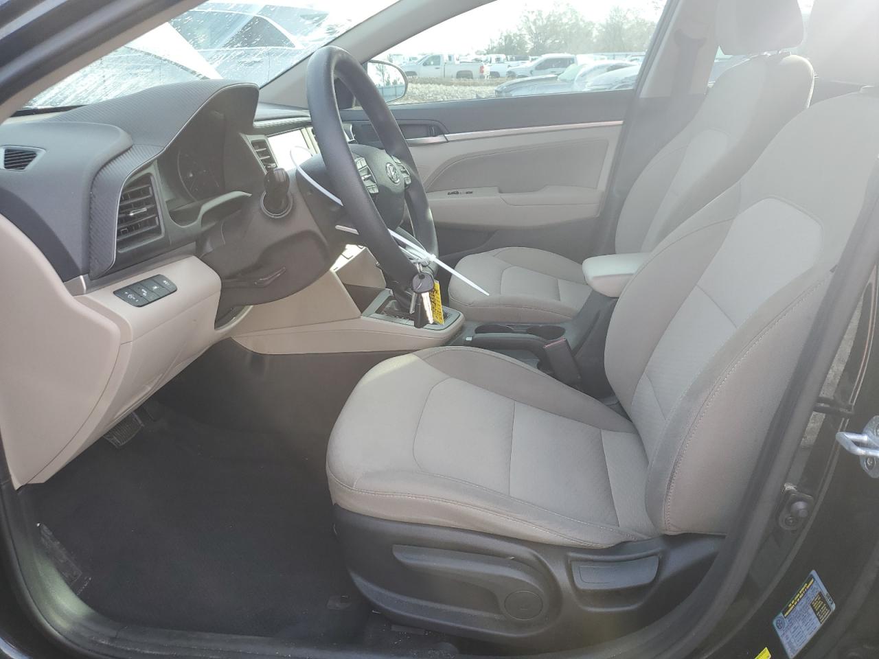 2019 Hyundai Elantra VIN 5NPD84LF4KH496668 Copart auction photo, rear end damage thumbnail 7