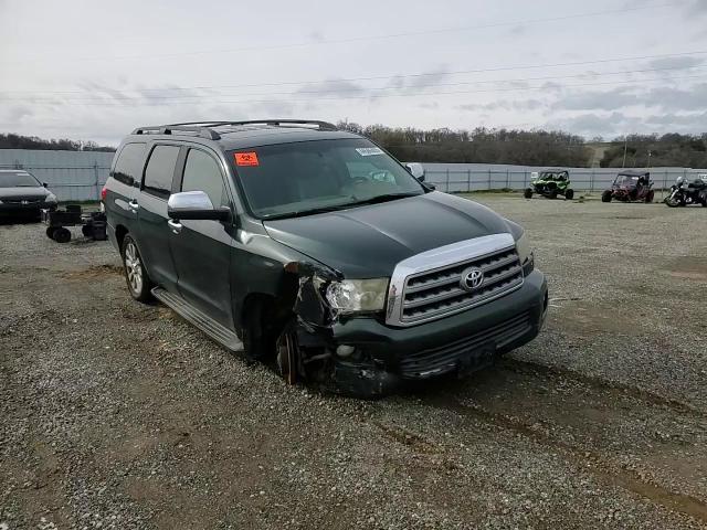 2008 Toyota Sequoia VIN 5TDBY67A08S003220 Copart auction photo, front end damage thumbnail 12