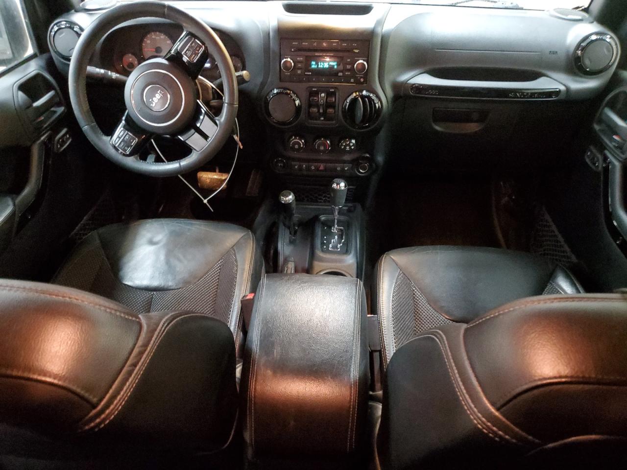 2016 Jeep Wrangler VIN 1C4BJWEG0GL172133 Copart auction photo, undercarriage / all over damage thumbnail 8