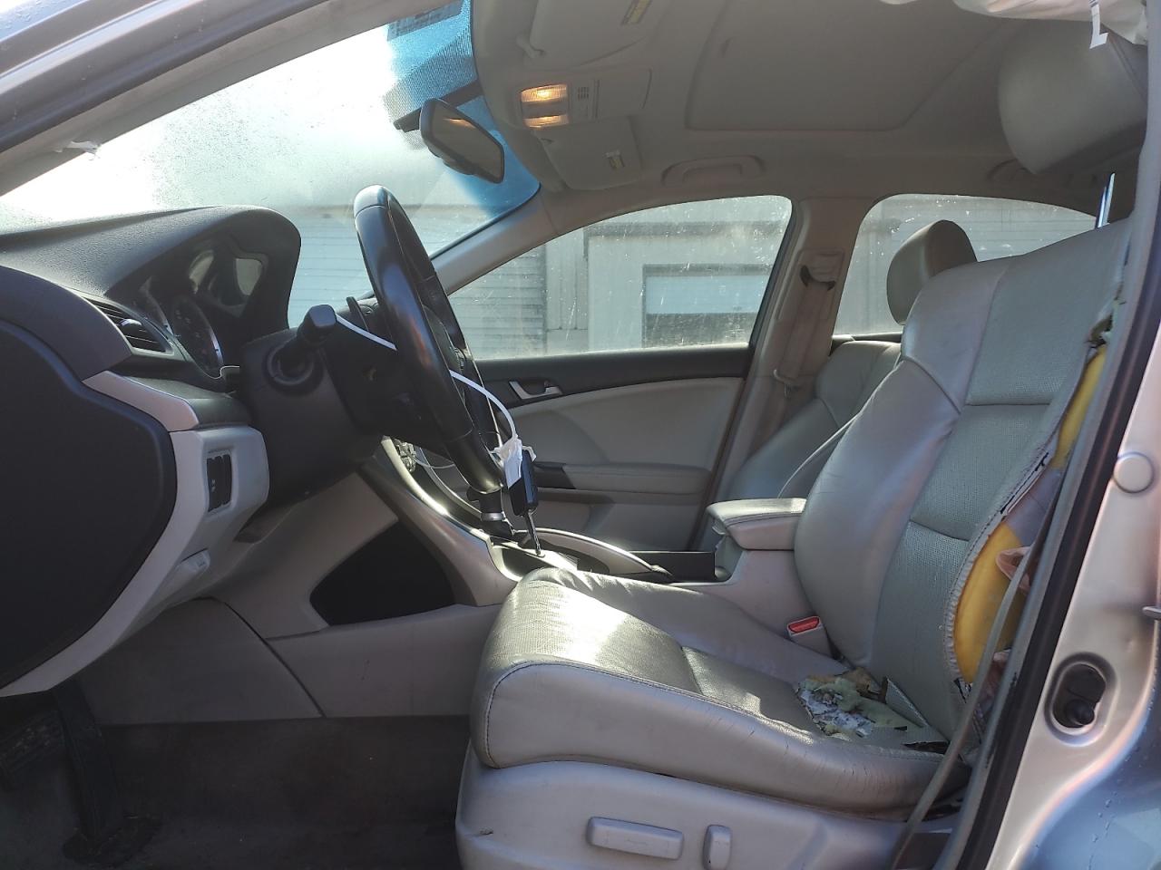 2009 Acura TSX VIN JH4CU26649C003499 Copart auction photo, undercarriage / side damage thumbnail 7