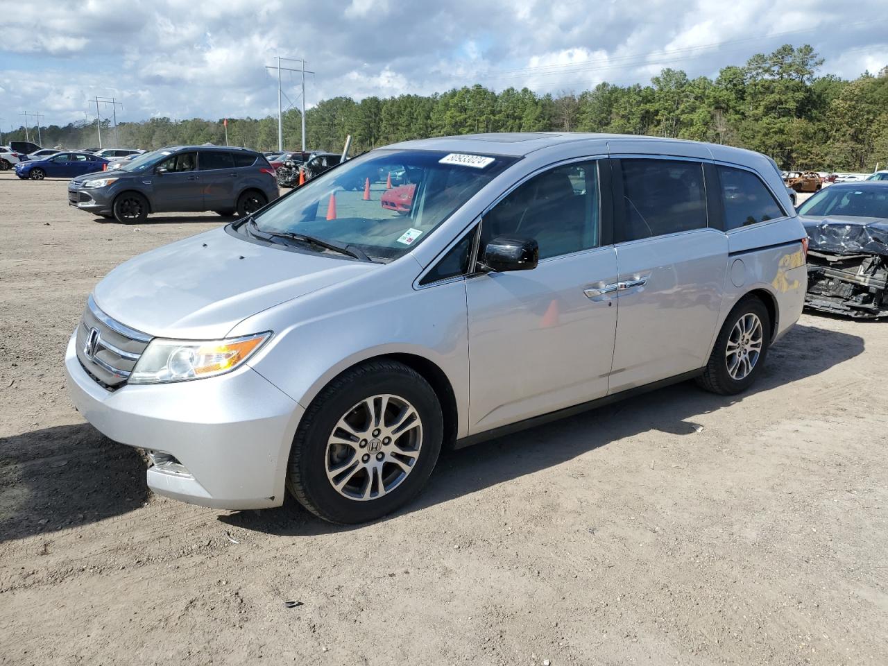 2013 Honda Odyssey VIN 5FNRL5H62DB043735