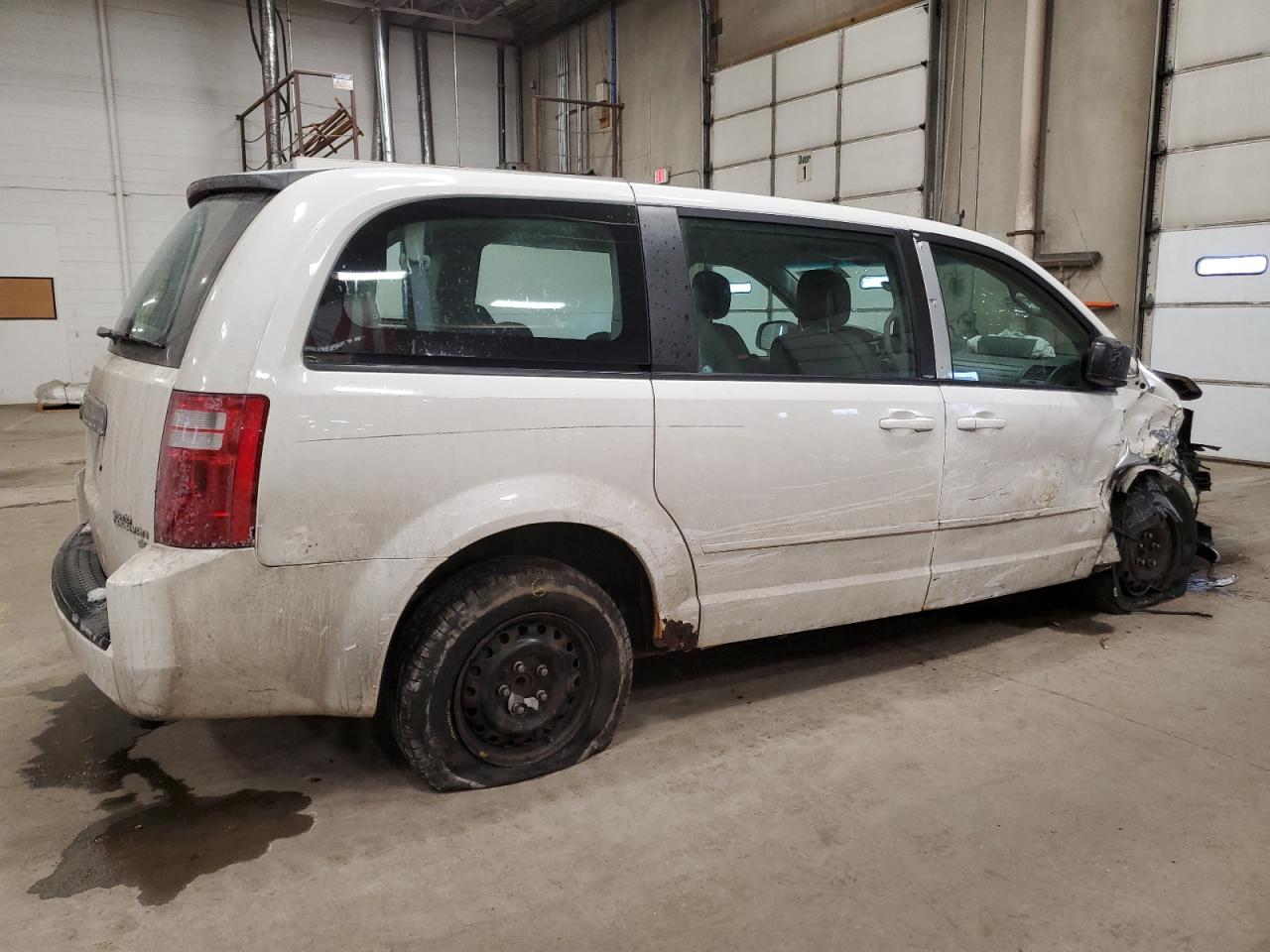 2010 Dodge Caravan VIN 2D4RN4DE1AR282228 Copart auction photo, all over damage thumbnail 3