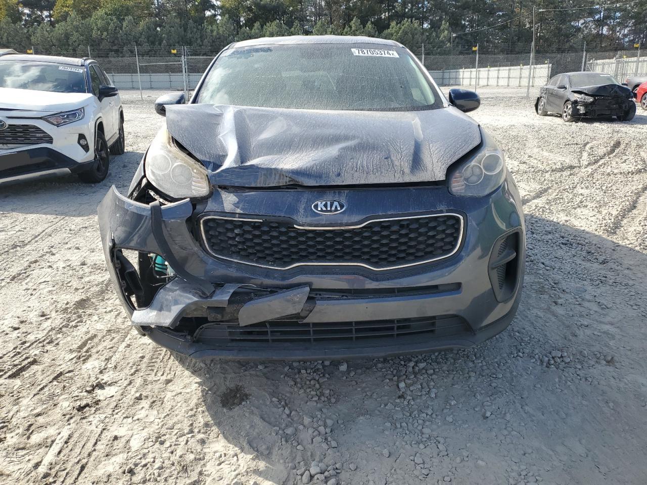 2018 KIA Sportage VIN KNDPM3AC2J7345827 Copart auction photo, front end damage thumbnail 5