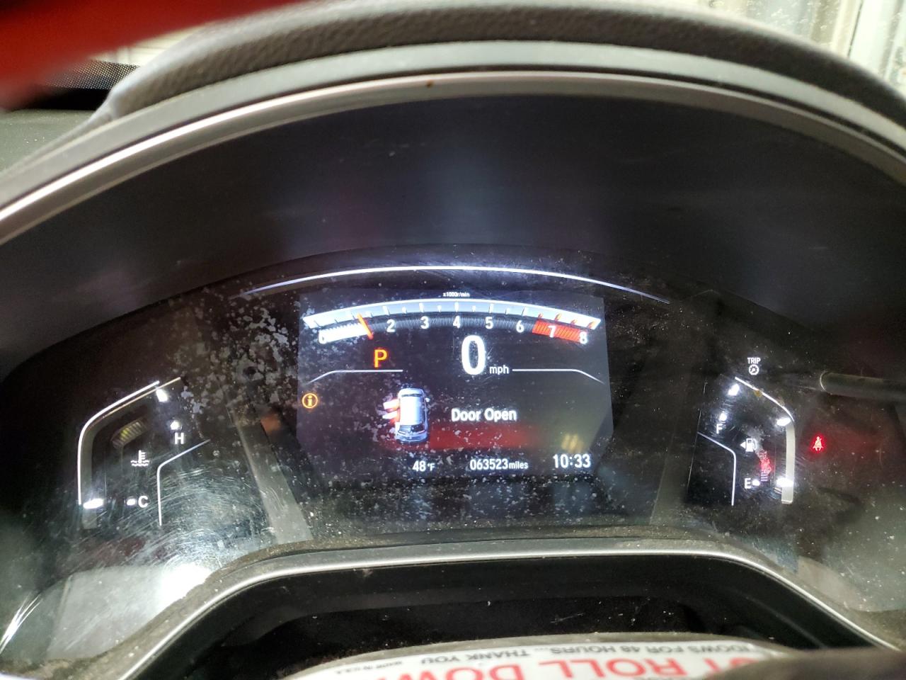 2020 Honda CR-V VIN 2HKRW1H53LH408463 Copart auction photo, all over damage thumbnail 9