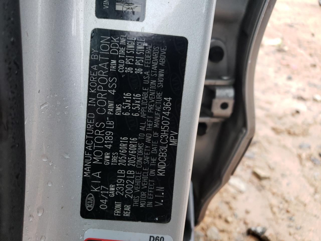 2017 KIA Niro VIN KNDCB3LC3H5074364 Copart auction photo, front end damage thumbnail 14