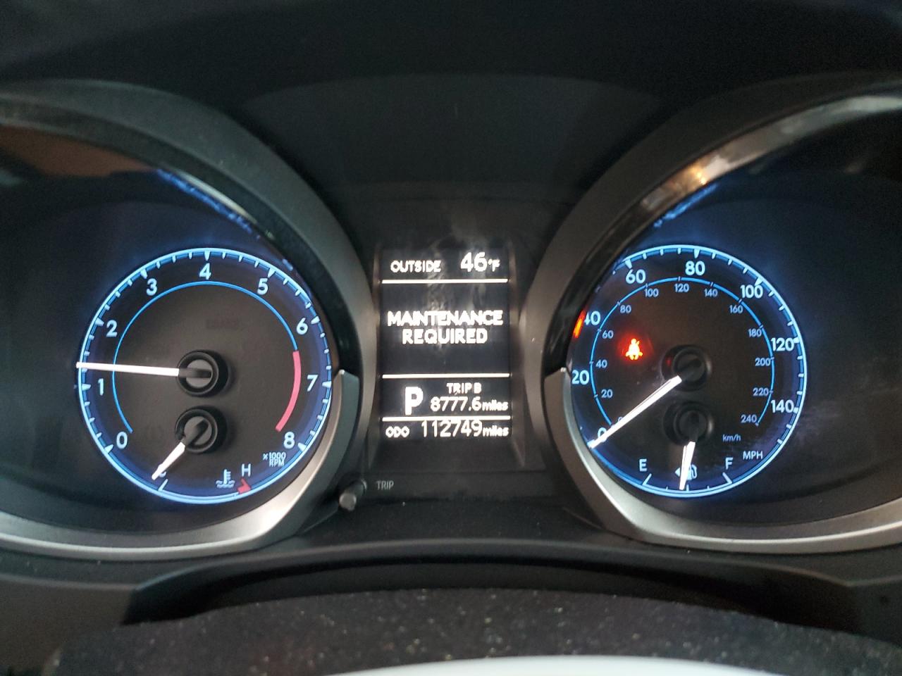 2014 Toyota Corolla VIN 5YFBURHE1EP103023 Copart auction photo, mechanical damage thumbnail 9