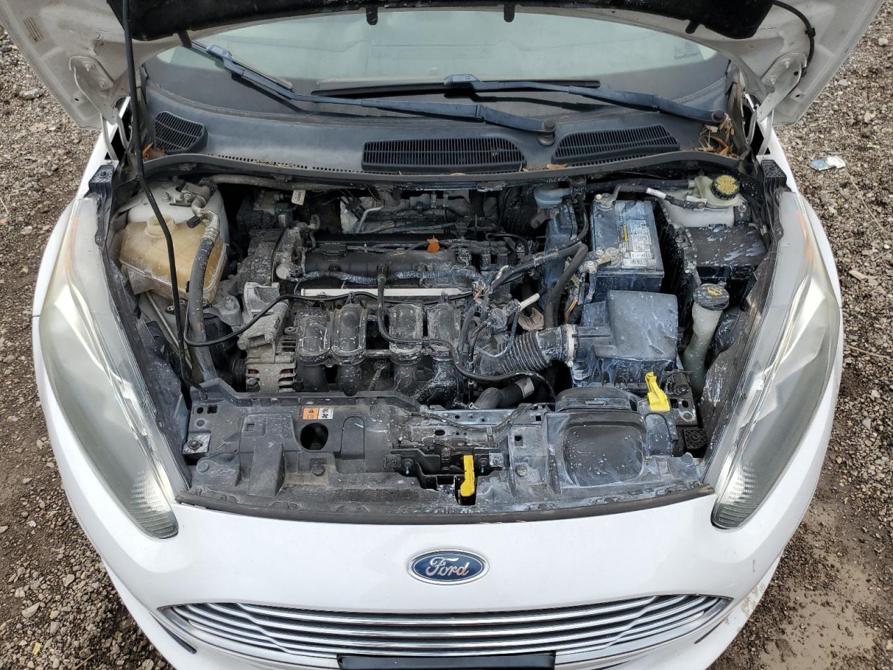 2014 Ford Fiesta VIN 3FADP4EJ6EM241545 Copart auction photo, mechanical / side damage thumbnail 11