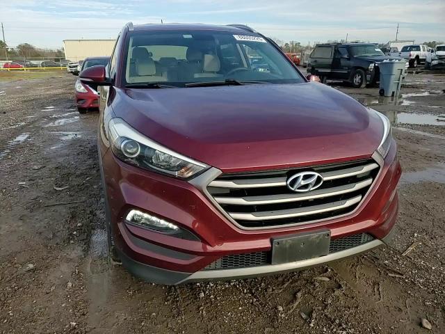 2016 Hyundai Tucson VIN KM8J33A27GU055797 Copart auction photo, side / front end damage thumbnail 10