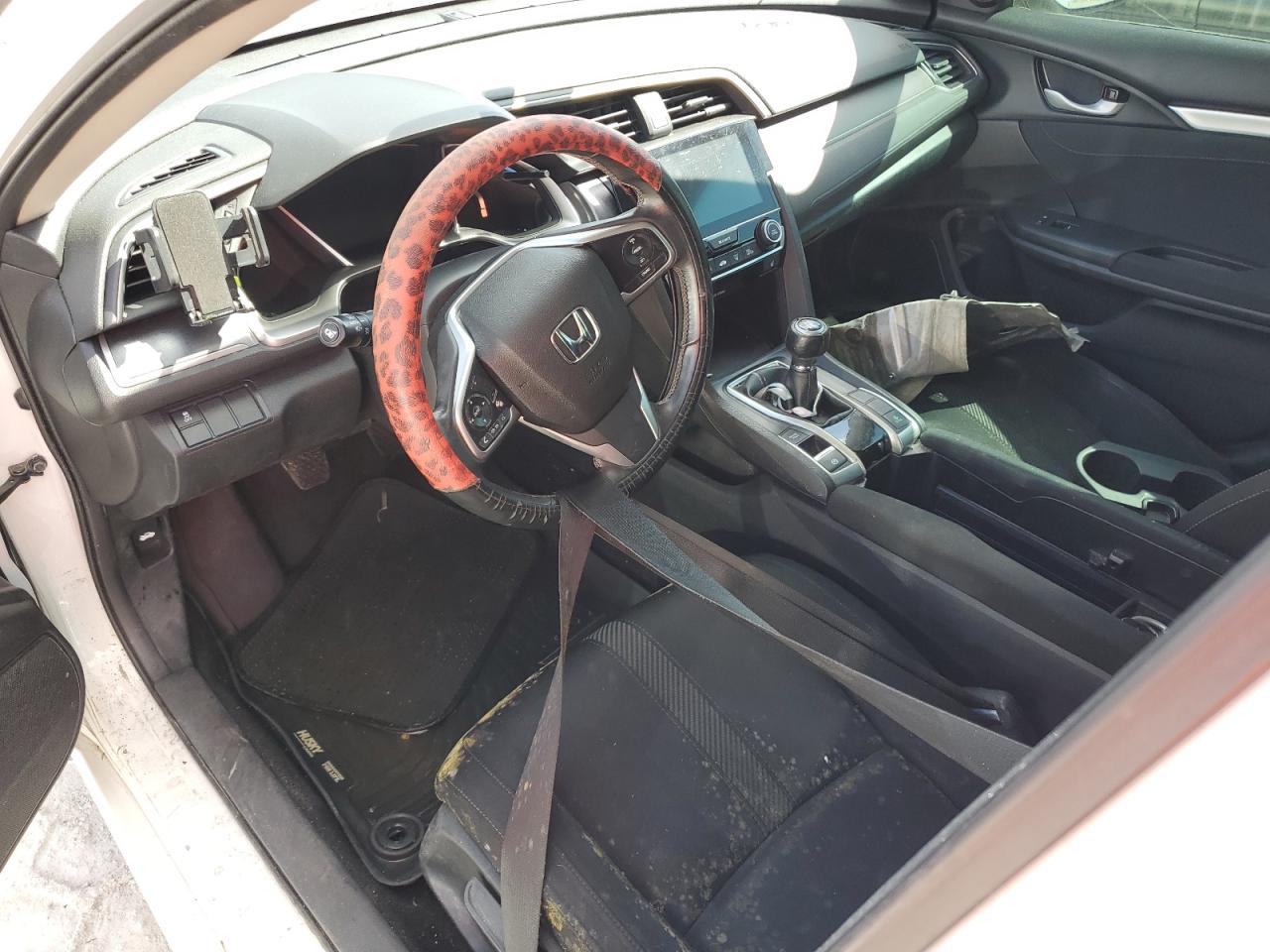 2018 Honda Civic VIN 19XFC1E31JE002813 Copart auction photo, water/flood damage thumbnail 8