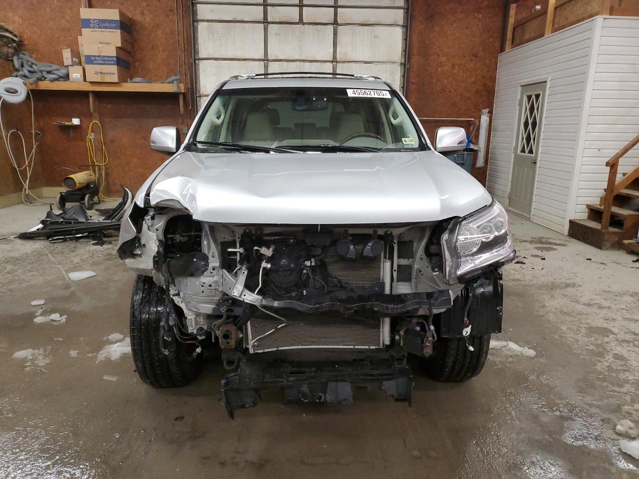 2019 Lexus GX VIN JTJBM7FX6K5210793 Copart auction photo, front end damage thumbnail 5