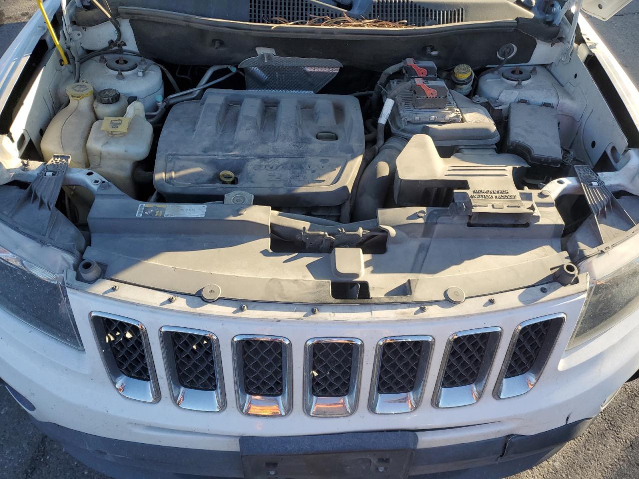2017 Jeep Compass VIN 1C4NJCBB2HD208727 Copart auction photo, side damage thumbnail 12