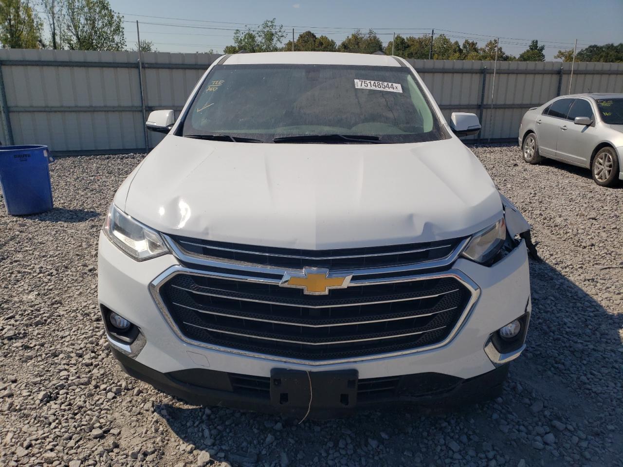 2019 Chevrolet Traverse VIN 1GNERGKW5KJ107992 Copart auction photo, front end / side damage thumbnail 5