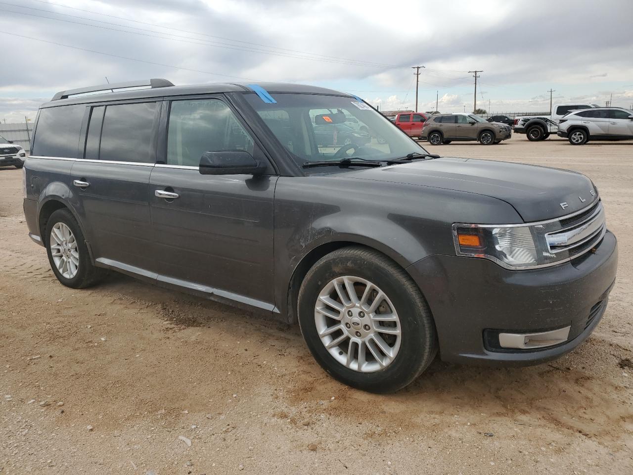 2018 Ford Flex VIN 2FMHK6C87JBA19190 Copart auction photo, water/flood damage thumbnail 4