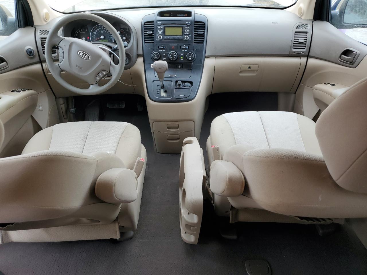2010 KIA Sedona VIN KNDMG4C32A6358208 Copart auction photo, rear end damage thumbnail 8