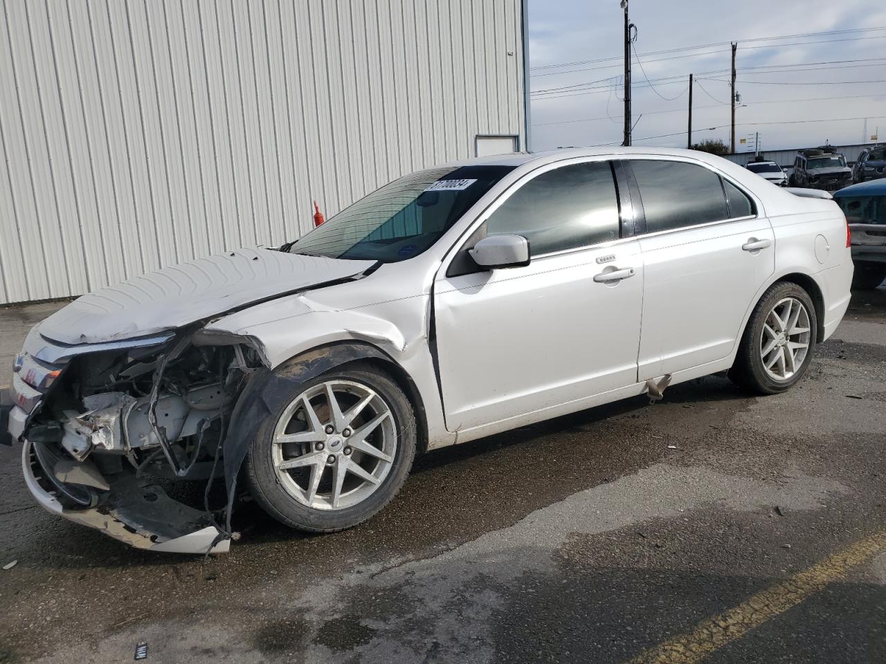 2011 Ford Fusion VIN 3FAHP0JGXBR242216
