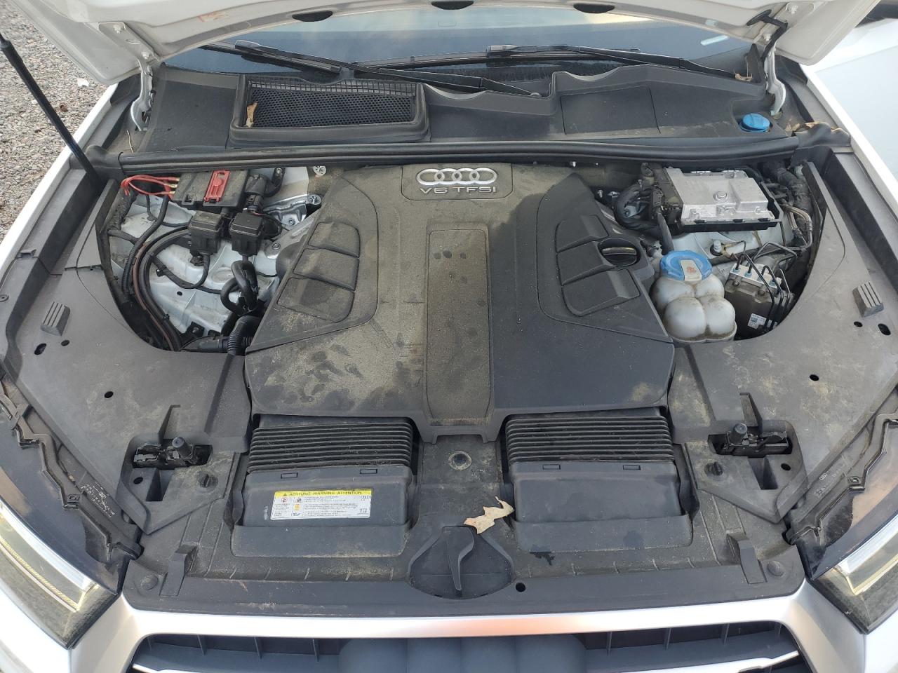 2017 Audi Q7 VIN WA1LAAF78HD030656 Copart auction photo, undercarriage damage thumbnail 13