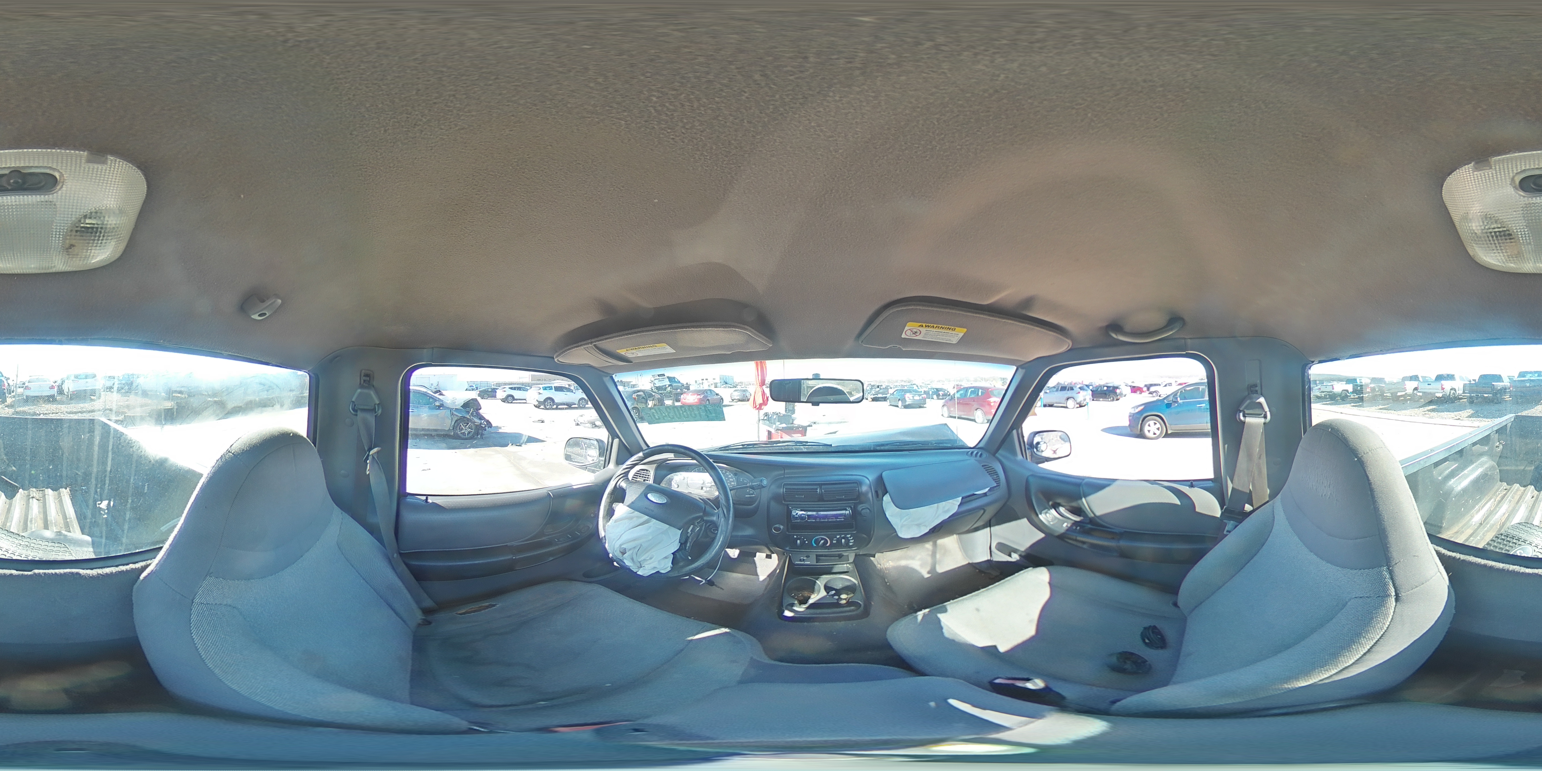 2001 Ford Ranger VIN 1FTYR10U51PB40166 Copart auction photo, front end damage thumbnail 12