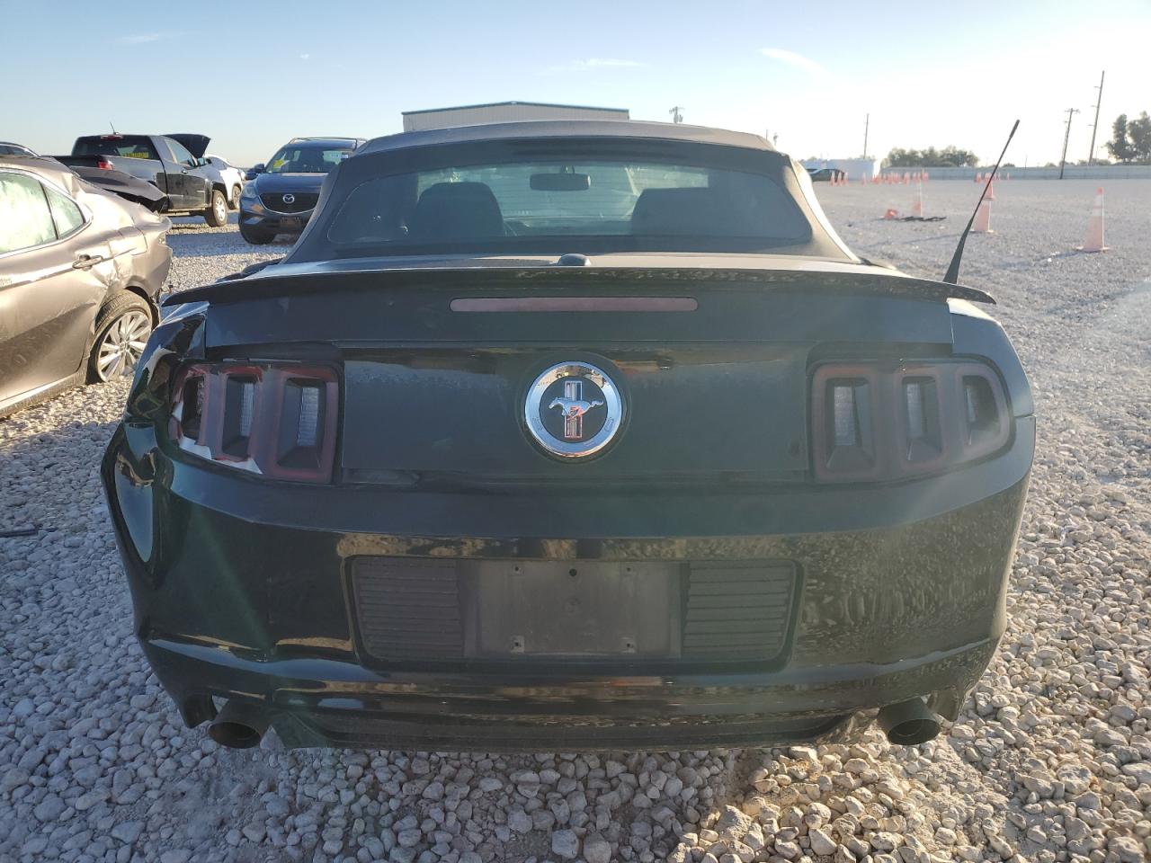 2014 Ford Mustang VIN 1ZVBP8EM4E5265154 Copart auction photo, rear end / front end damage thumbnail 6