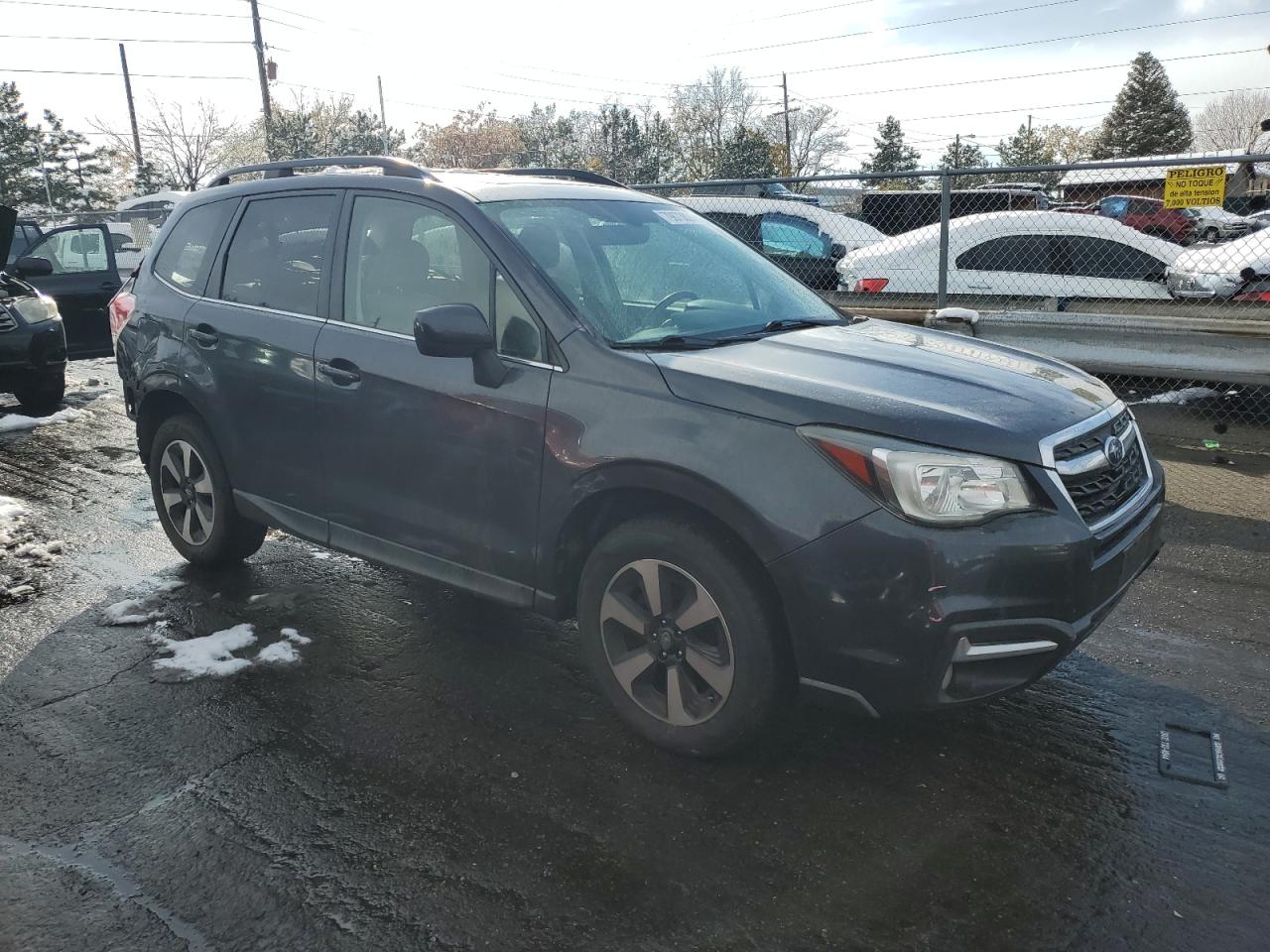2017 Subaru Forester VIN JF2SJALC3HH504803 Copart auction photo, rear end damage thumbnail 4