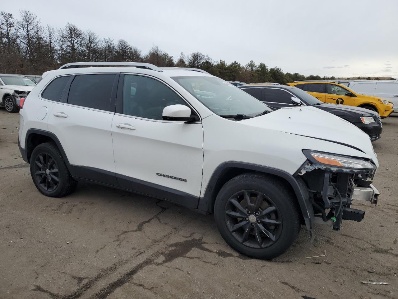2015 Jeep Grand Cherokee VIN 1C4PJMDB8FW703785 Copart auction photo, front end damage thumbnail 4